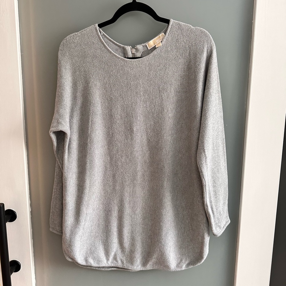 MICHAEL Michael Kors Light Gray Knit Top
